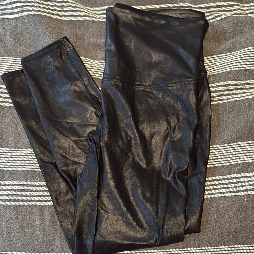 Spanx Faux Leather Leggings
